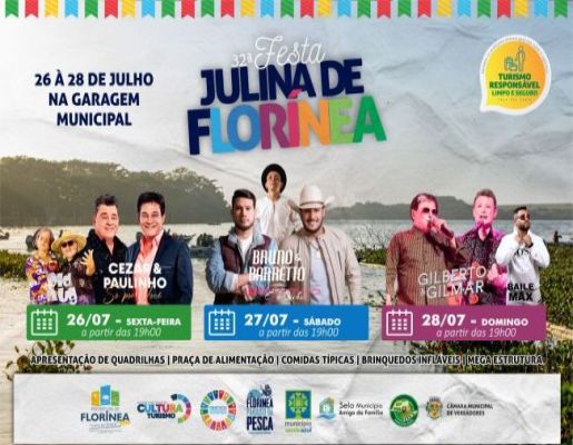 32ª FESTA JULINA DE FLORÍNEA
