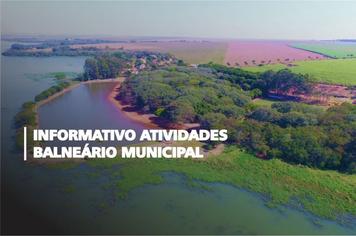INFORMATIVO ATIVIDADES BALNEÁRIO MUNICIPAL