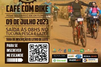 FLORÍNEA REALIZA 2 CAFÉ COM BIKE PEDAL SOLIDÁRIO 30K