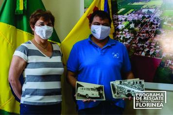 DUDA RECEBE VISITA DA FILHA DO 1º PREFEITO DE FLORÍNEA JOSÉ ALFERES FILHO
