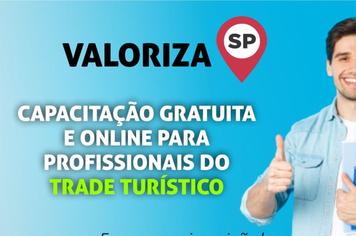 VALORIZA SP OFERECE CURSOS EAD GRATUITOS NA ÁREA TURÍSTICA
