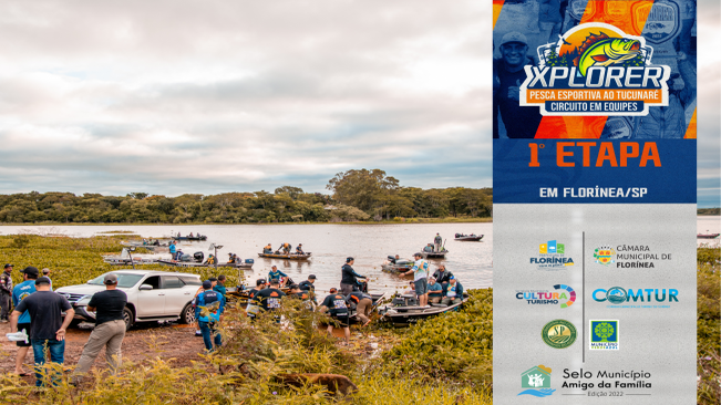 XPLORER FISHING SHOP REALIZA 1ª ETAPA DO TORNEIO DE PESCA ESPORTIVA AO TUCUNARÉ EM FLORÍNEA